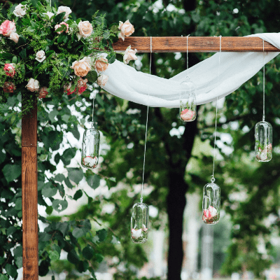 Wooden Arch Rental